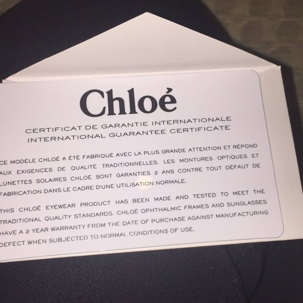 Chloe sunglasses new in bow with all credentials - Picture 4 of 7